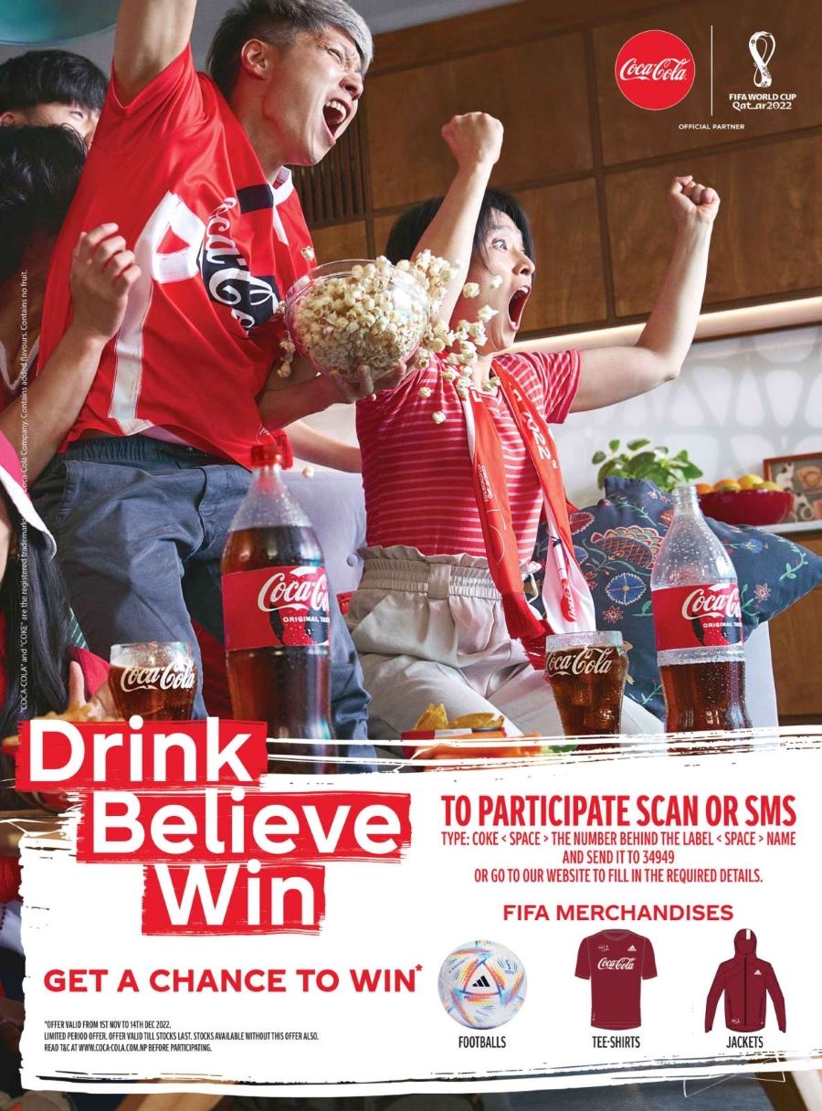 CocaCola kicks off 'Drink, Believe, Win' campaign Nepal Minute